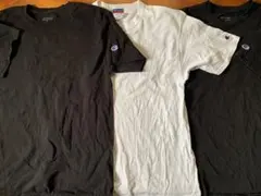 【Champion】 チャンピオン M Tシャツ 半袖 黒トップス3枚セット
