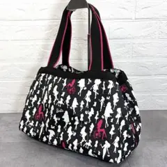 裏地ビビットピンク♡レスポ ショルダーバッグ Barbie バービーコラボ 