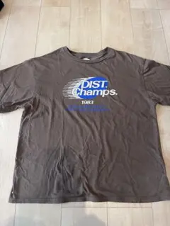 【値下げ不可】ungrid DIST Champs 1983 Tシャツ ブラウンのサムネイル