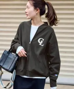 FRAMeWORK Champion 別注リバースウィーブ フルジップブルゾン