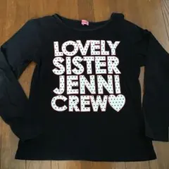 Jenni Crew ブラック 長袖カットソー