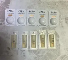 d'Alba ダルバ ビタトーニングカプセルクリーム・セラムトナー試供品セット