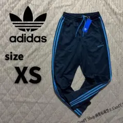 アディダスオリジナルス トラックパンツ ジャージ ネイビー ブルー XS SSのサムネイル