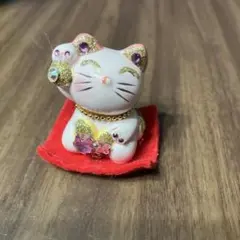 502オルゴナイト 猫ちゃん キラキラ福猫ちゃん 幸運 金運 厄除け魔除け