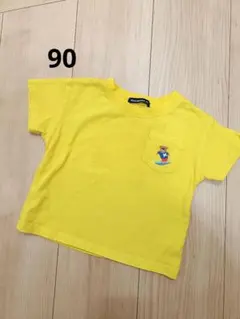 MoujonJon ムージョンジョン　イエロー Tシャツ 90　黄色　夏