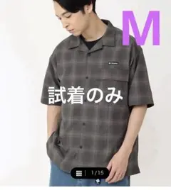 未使用　Columbia コロンビア シャツ　キャンプ　アウトドア　Mサイズ
