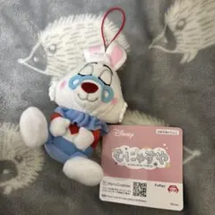 ディズニー ぬいぐるみキーホルダー 白うさぎ