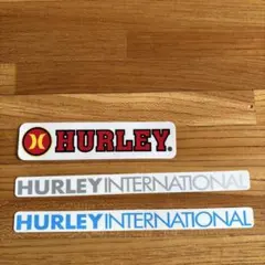 HURLEYハーレーステッカー3枚のサムネイル