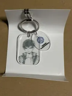 ハイキュー！！　クリアベースキーホルダー　第一弾　影山飛雄