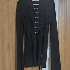 PRANK PROJECT ブラック長袖カーディガン