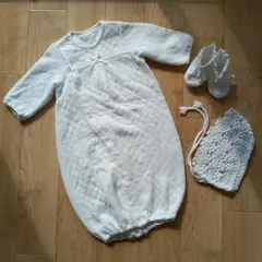 赤ちゃんの城 キルティング ツーウェイ・ドレスオール他 3点セット