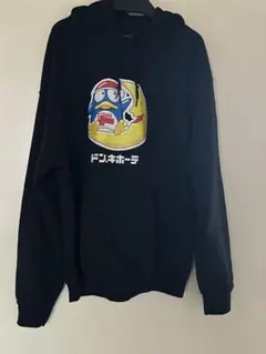 ドンキホーテ キャラクター パーカー 黒 ドンペン パーカー