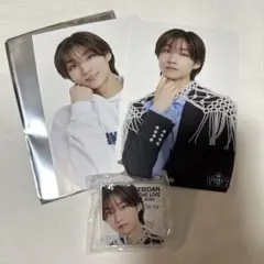 EBiDAN ICEx 志賀李玖　ポストカード　アクリルクリップ　２つセット