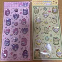 【正規品】マイメロディ・クロミ・ポムポムプリン・シナモロール シールセット