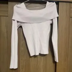 INGNI(イング) オフショルニット　ピンク