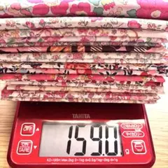 (木金限定価格❣️)リバティ生地　タナローン　はぎれセット①　16枚セット