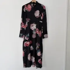 ZARA ザラ　ベーシック　Mチャイナワンピース