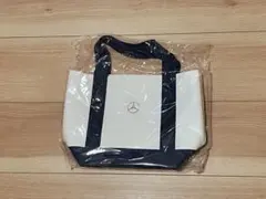 Mercedes-Benz メルセデスベンツ トートバッグ ホワイト/ネイビーのサムネイル