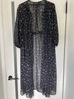 UNIQLO 花柄ロングワンピース Mサイズ