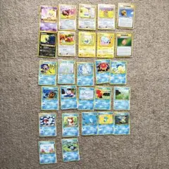 美品】旧裏ポケモンカードまとめ売り 水タイプ 被りなし✨ プロモあり