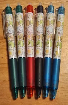 すみっコぐらし フリクション ６本セット