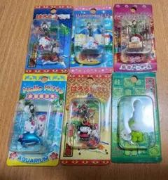 ハローキティ　ご当地　ファスナーマスコット【6種セット】