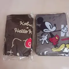 ハローキティ　ミッキーマウス　エコバッグセット