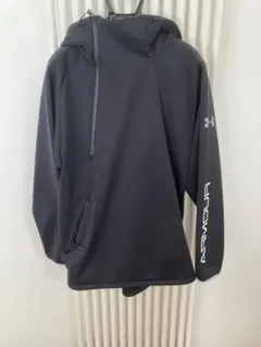 Under Armour ColdGear ブラックパーカー XXL