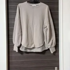 バルーンスリーブ スウェット