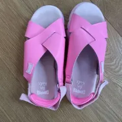 【美品】Camper キッズ サンダル 32 20.5cm ピンク 女の子のサムネイル