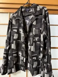 ブランド:H&M タイプ：メンズ柄シャツ　アウター 時期:夏