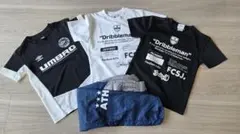 サッカーウェア 3点セット+パンツ 140サイズ