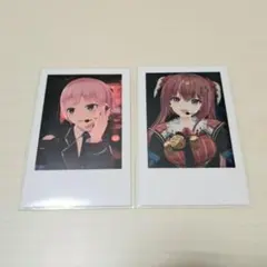 にじさんじ歌謡祭2024 チェキ風カード 夕陽リリ 天ヶ瀬むゆ