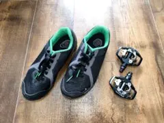 ビンディングシューズ　ペダル　歩行用カバー　セット　ディアドラ　シマノ ビンディングシューズ ペダル 歩行用カバー セット ディアドラ シマノ