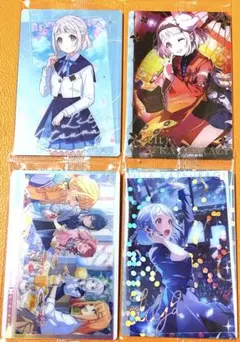 葛城リーリヤ カード4種セット　学園アイドルマスターウエハース