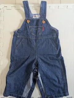 【美品】HOT BISCUITS デニムオーバーオール 80