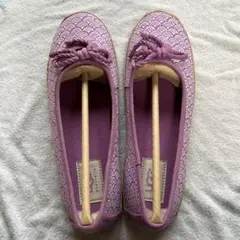 UGG アグ エスパドリーユ パープル 総柄のサムネイル
