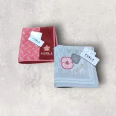 【新品】FURLA タオルハンカチ 2枚セット