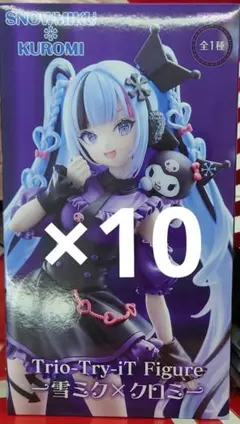 Trio-Try-iT Figureー雪ミク×クロミー　フィギュア10個セット