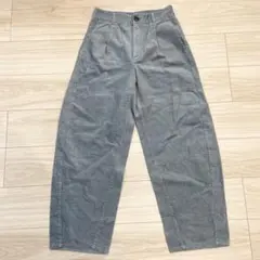 GU コーデュロイバレルレッグパンツ