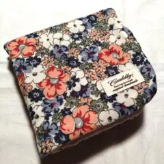 花柄☆8重ガーゼハンカチ　タオル☆ハンドメイド