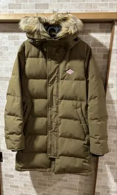 未使用　ダントン DANTON ダウンコート ダウンジャケット　キャメルSサイズ