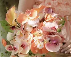 ウェディング　前撮り　ブーケ