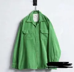 50s vintage Wings CORDUROY SHIRT グリーン