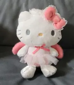 ハローキティ ぬいぐるみ 天使 エンジェルフローラル ブルー 2001年