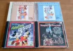 ディズニー CD ４枚セット 音跳び無し盤面良好。確認済み