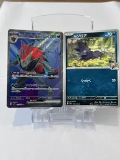 Nのゾロアークex SR スカーレット&バイオレット 拡張パック バトル