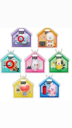 BT21 アクリルキーホルダーセット 3個セット