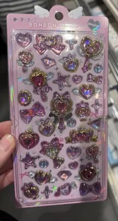 ボンボンドロップシール マジカル　ピンク