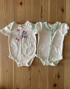 babyGap×DVFコラボ入り ロンパース 2枚セット 70cm